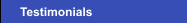 Testimonials